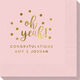 Confetti Dots Oh Yeah! Napkins Image 1 of 4